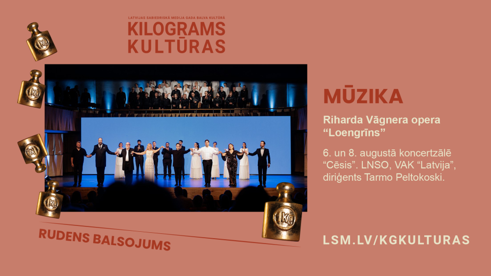 “Loengrīns” izvirzīts balvas “Kilograms kultūras 2026” rudens balsojumam